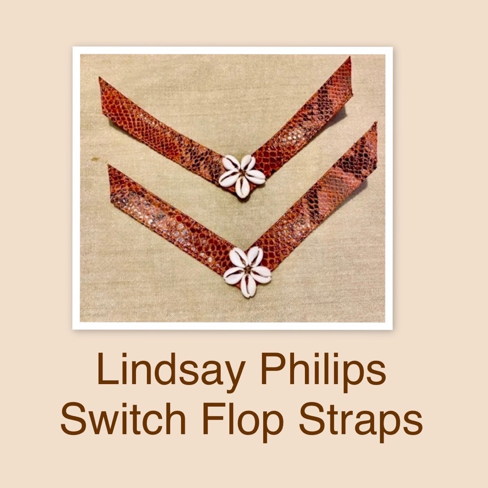 Lindsay Phillips Shell Switch Flop Straps